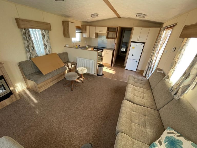 Static Holiday Home For Sale Off Site Abi Summer Breeze 37ftx12ft. 2 Bedroom 