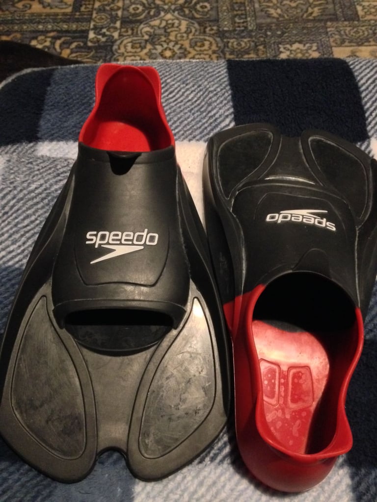Speedo Biofuse Swim Fins/Flippers UK mens size 10-11
