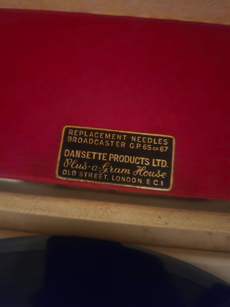 Dansette record player 
