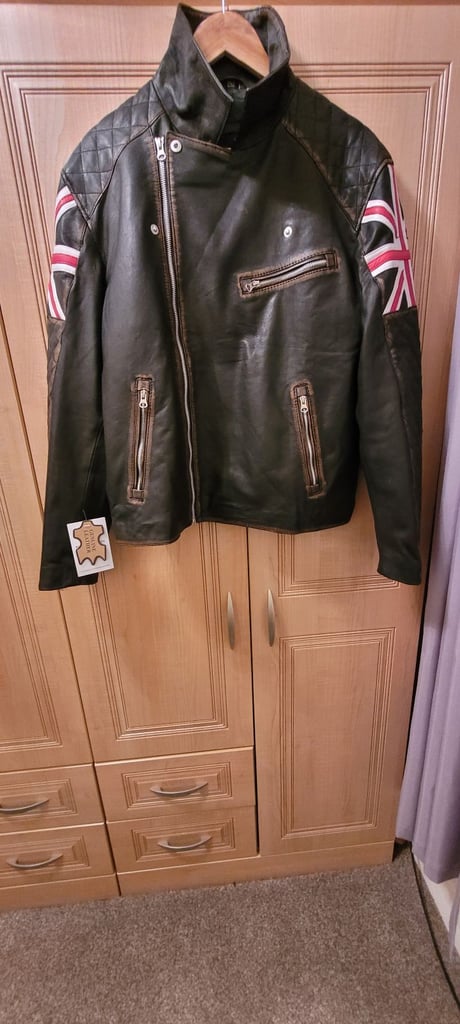 Casual  cafe motorcycle jacket nwt