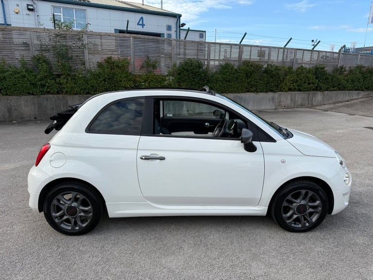 2017 Fiat 500C 1.2 S Convertible 2dr Petrol Manual Euro 6-2 OWNER CAR-HALF LEATHER UPHOLST Conver...