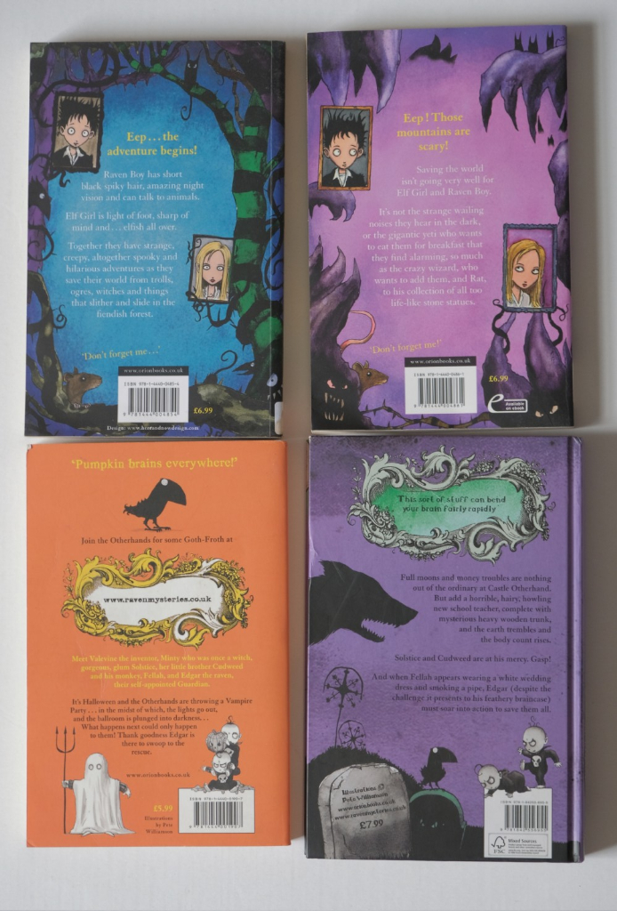 4 x books for children by Marcus Sedgwick (b)