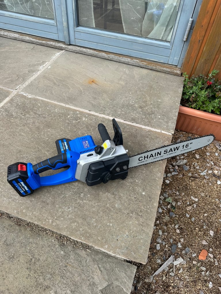 image for 16 inch battery chainsaw 