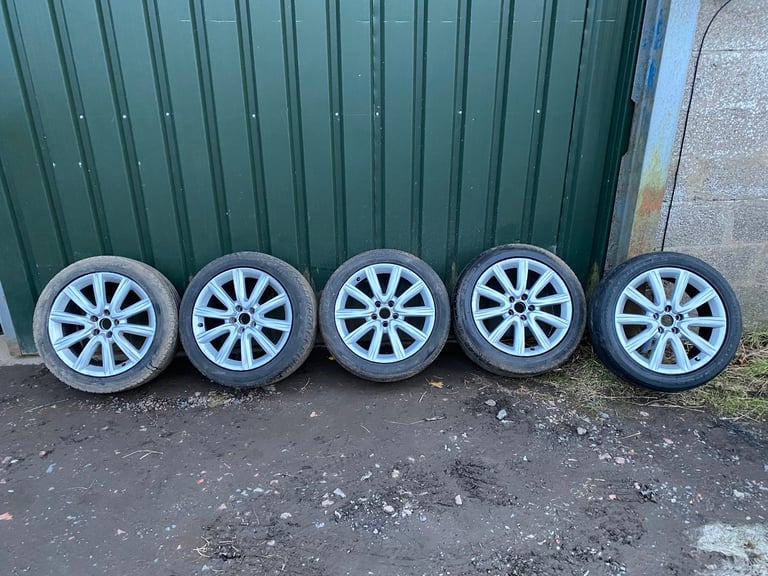 Audi A6 C7 18” alloy wheels set of 5 4G0601025AD 5x112