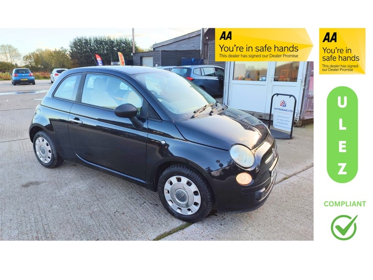 2010 Fiat 500 1.2 Pop 3dr [Start Stop] HATCHBACK Petrol Manual