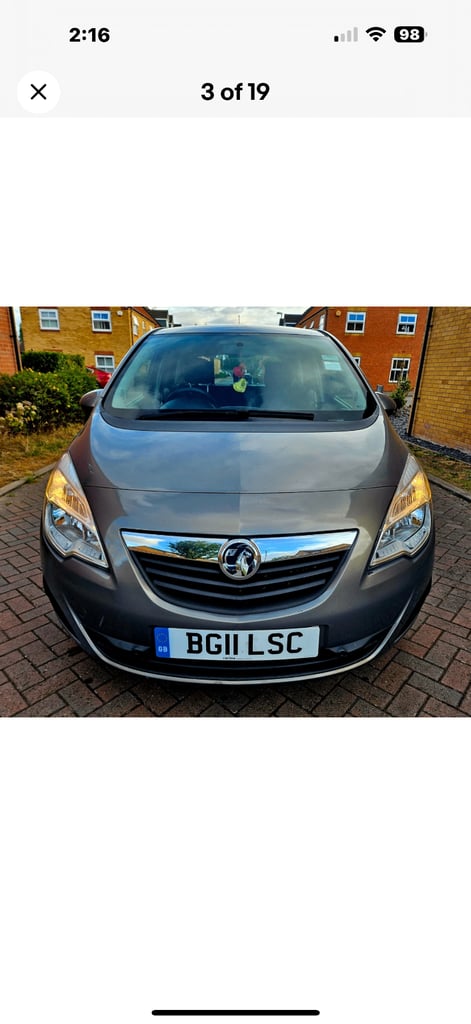 VAUXHALL MERIVA EXCLUSIVE 