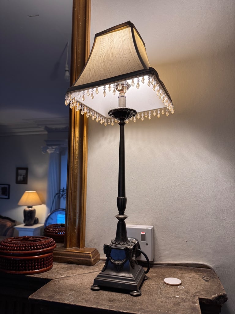 Pair of neoclassical style table lamps