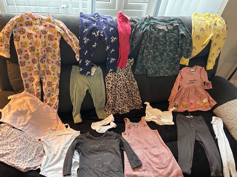 Large bundle baby girl clothes 