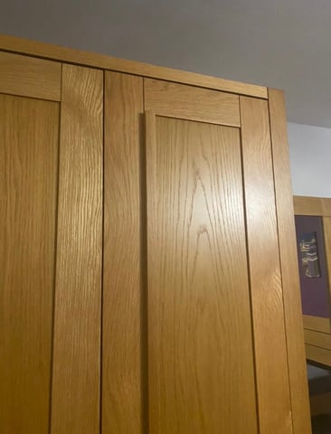 Beautiful oak M & S Sonoma wardrobe, excellent condition, can deliver | in  Battersea, London | Gumtree