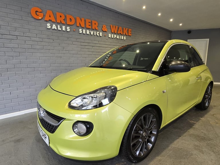 2014 Vauxhall ADAM 1.2i Glam 3dr HATCHBACK Petrol Manual