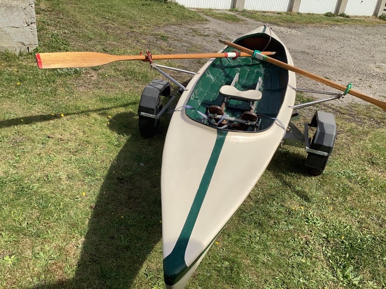 Recreational Rower on new trailer