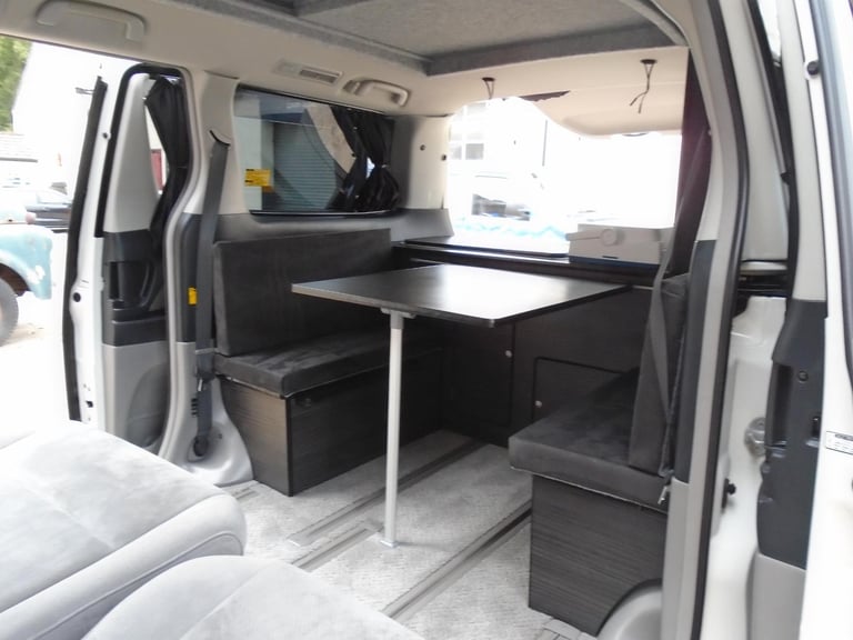 2007 TOYOTA ALPHARD CAMPER VAN,MOTORHOME, 4 BERTH~POPTOP ROOF~KITCHEN~ULEZ FREE