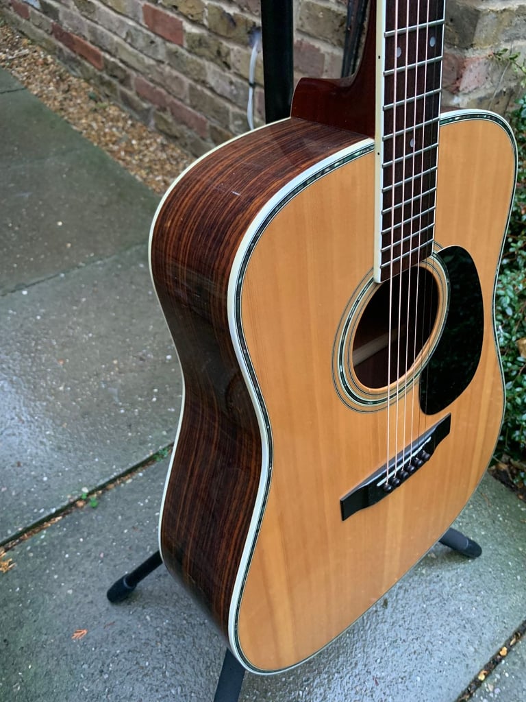 Yamaki YW-30 vintage acoustic guitar (made in Japan, late 70s)