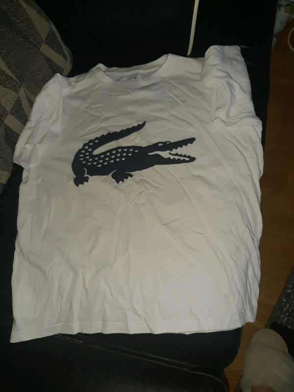 image for Boys boys lacoste lascote top age 16
