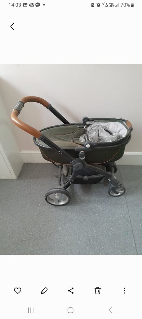 Baby Pram green
