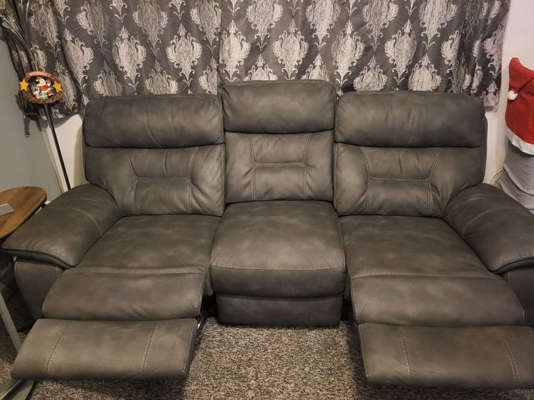 DFS Electric Recliner Sofa and Chair