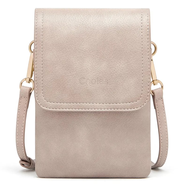 Cnoles Small Crossbody Bag for Women (Light taupe) - New with tags