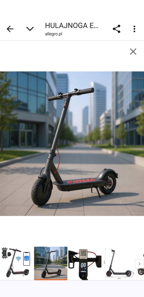 Brand New In Box!!! SIGMA Electric Scooter 🛴🛴🛴  Great For 🎄 Christmas 🎁 Gift!!!