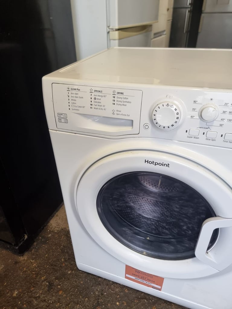 Hotpoint Washer Dryer 9/6 kg 90 Days Warranty (delivery available or collection)
