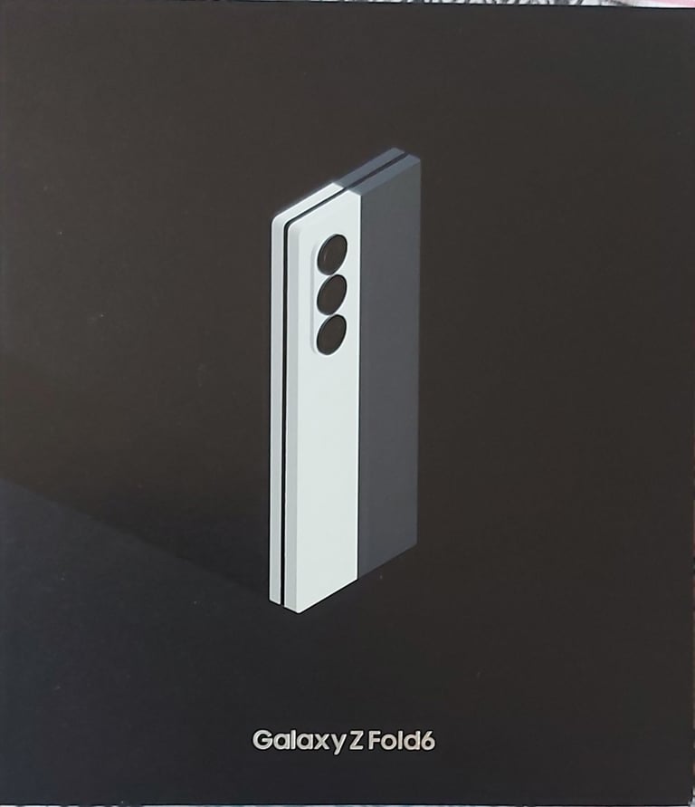 Samsung Galaxy Z Fold6 512gb/12gb, crafted black, unlocked, retailed box