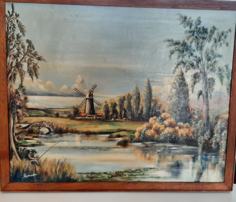 image for Picture - Lanscape - Windmill