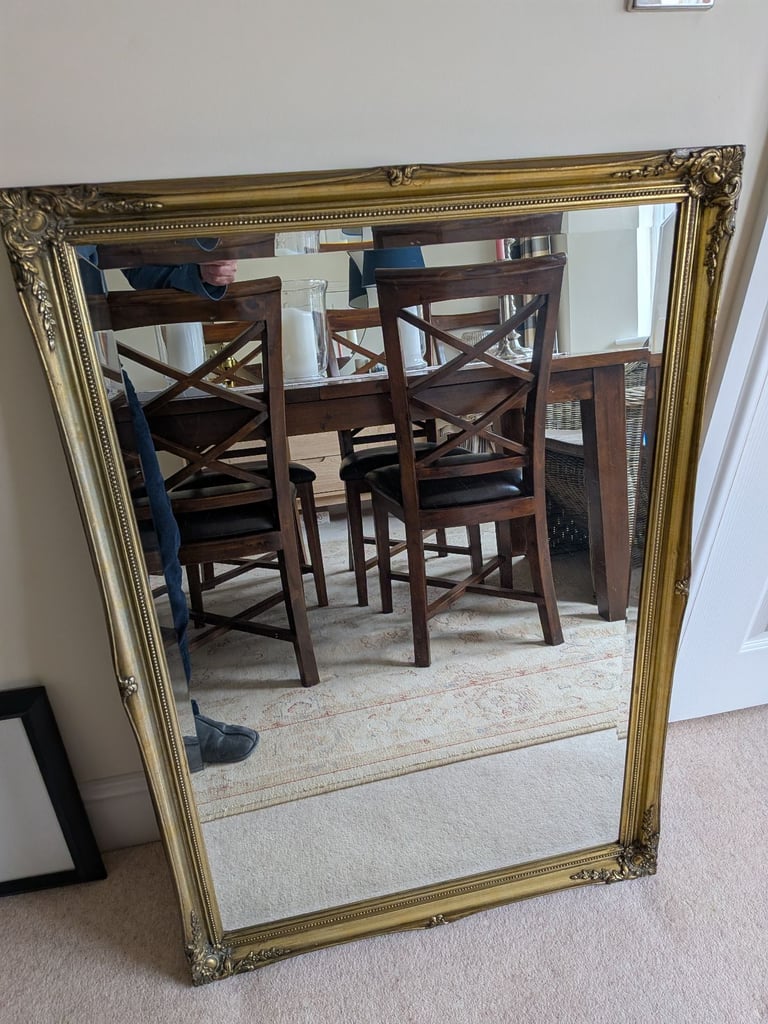 Large Gilded Mirror