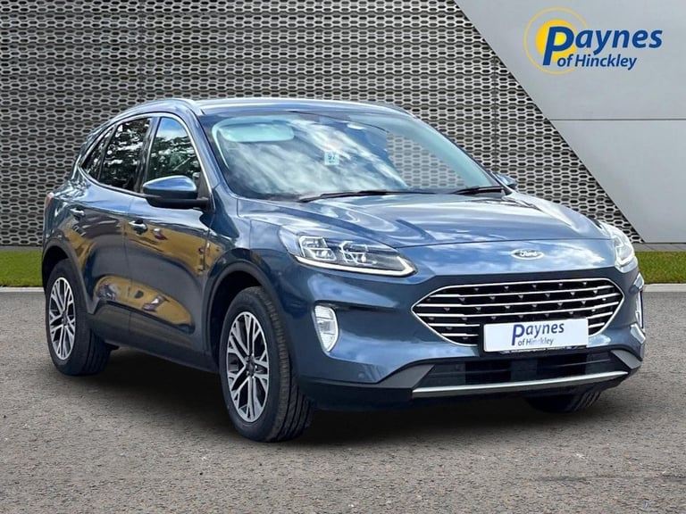 2022 Ford Kuga Titanium 2.0 Diesel 150ps Manual in Chrome Blue