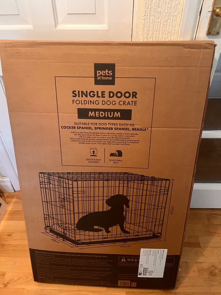 Medium size dog crate