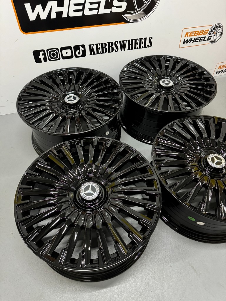 20" MERCEDES 2024/5 MAYBACH REPLACEMENT STYLE ALLOY WHEELS  C CLASS E CLASS S CLASS A CLASS