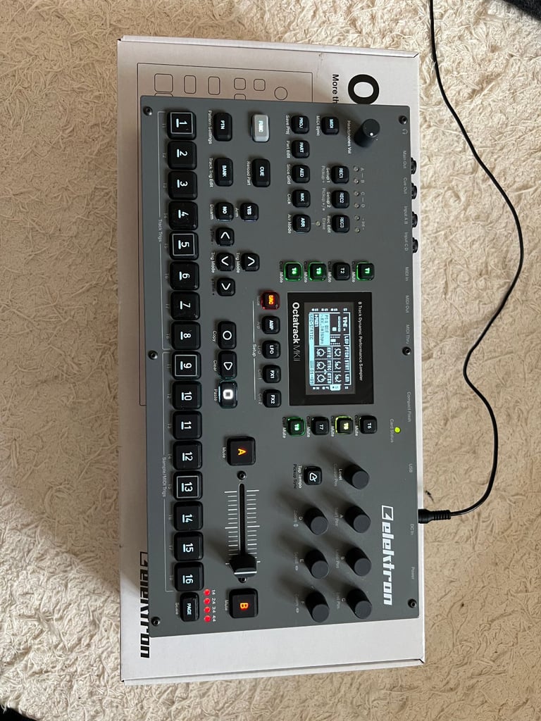image for Elektron Octatrack with cover and 64GB card