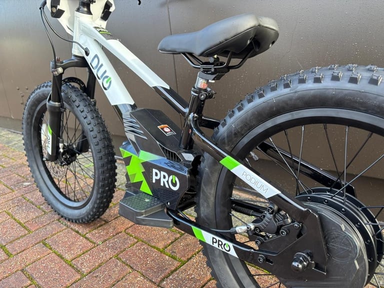 DUO BIKES - DUO 20 PODIUM PRO - NEW KIDS ELECTRIC BALANCE BIKE - FOR KIDS AGE 7+
