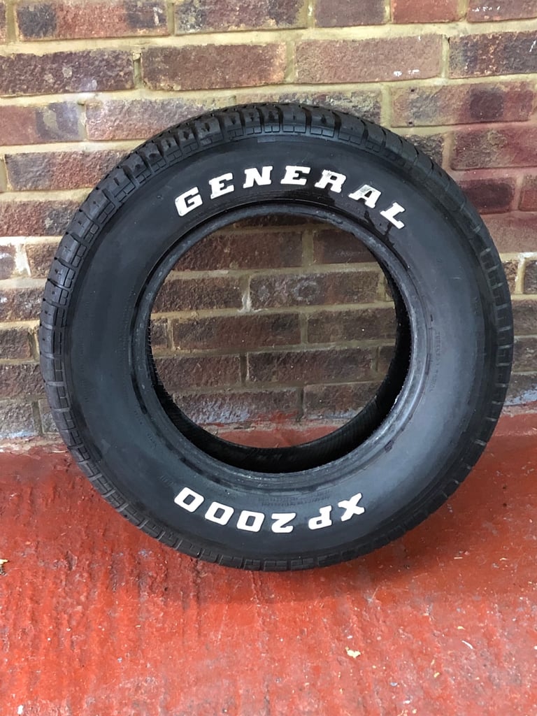 1 x General XP 2000 RWL Tyre 255/60/15 Mustang Mopar