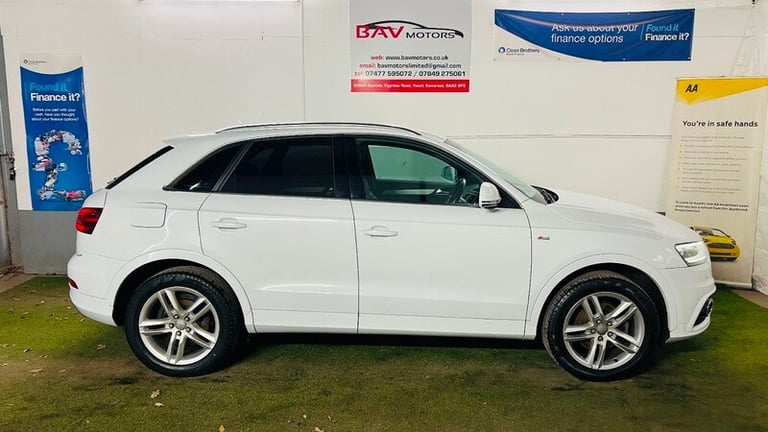 Audi Q3 2.0 TDI S line SUV 5dr Diesel Manual quattro Euro 5 (s/s) (140 ps)