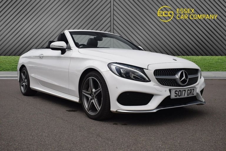 2017 Mercedes-Benz C Class 2.0 C200 AMG Line Cabriolet 2dr Petrol G-Tronic+ Euro 6 (s/s) (184 ps)...