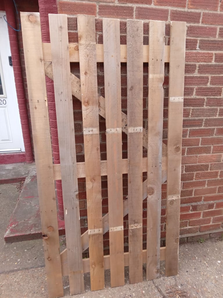 Wooden gate