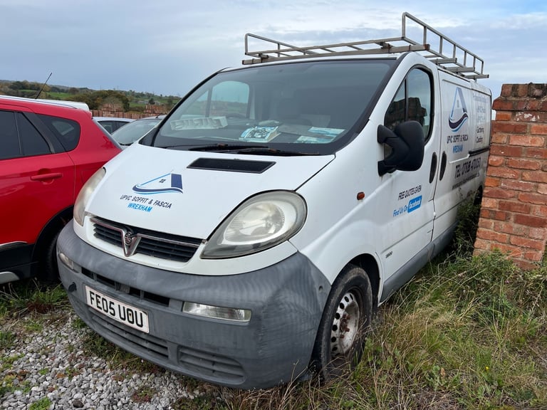 2005 Vauxhall Vivaro 1.9Di High Roof Van 2.9t PANEL VAN Diesel Manual