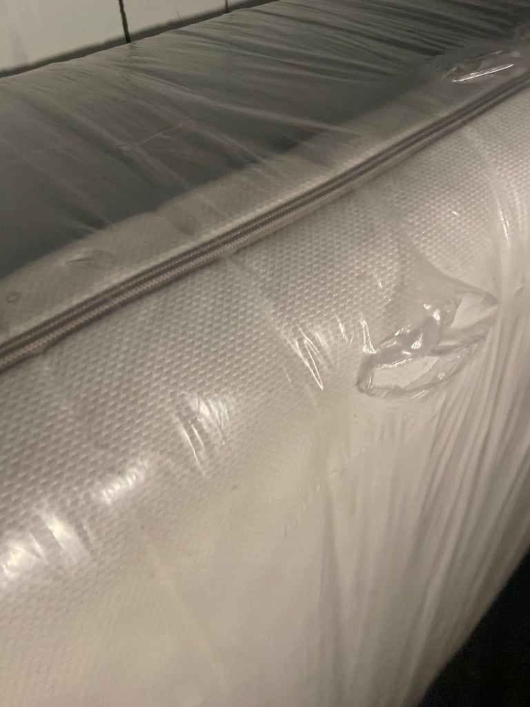 Double bed with double mattress included 