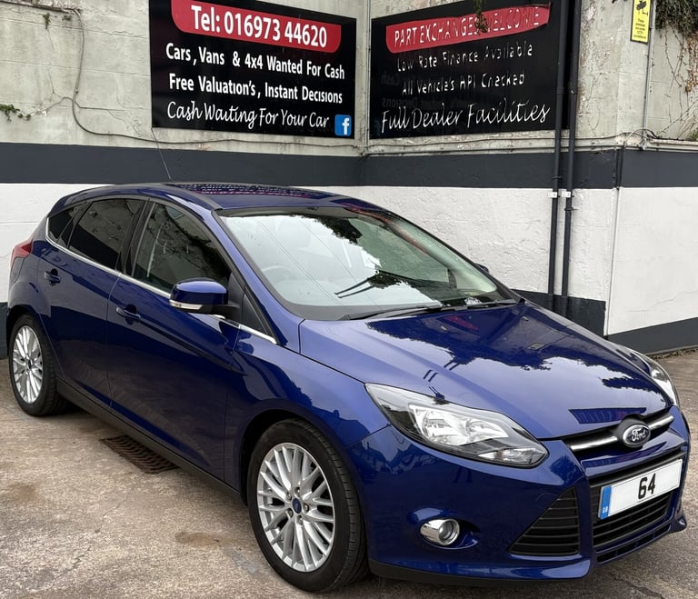 2014 Ford Focus ZETEC NAVIGATOR 1.6 TDCi 115 BHP 5DR FOR SALE HATCHBACK Diesel Manual