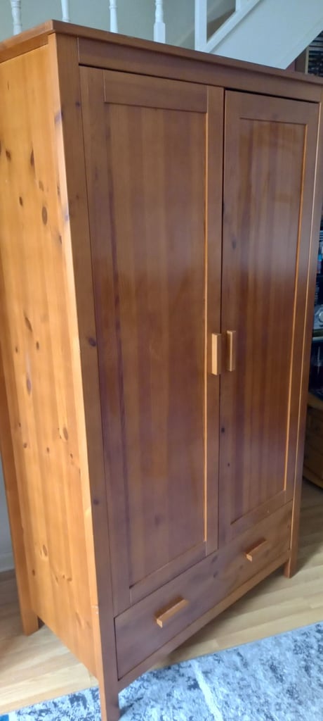Solid Pine Children's Wardrobe (FREE Delivery Locally)