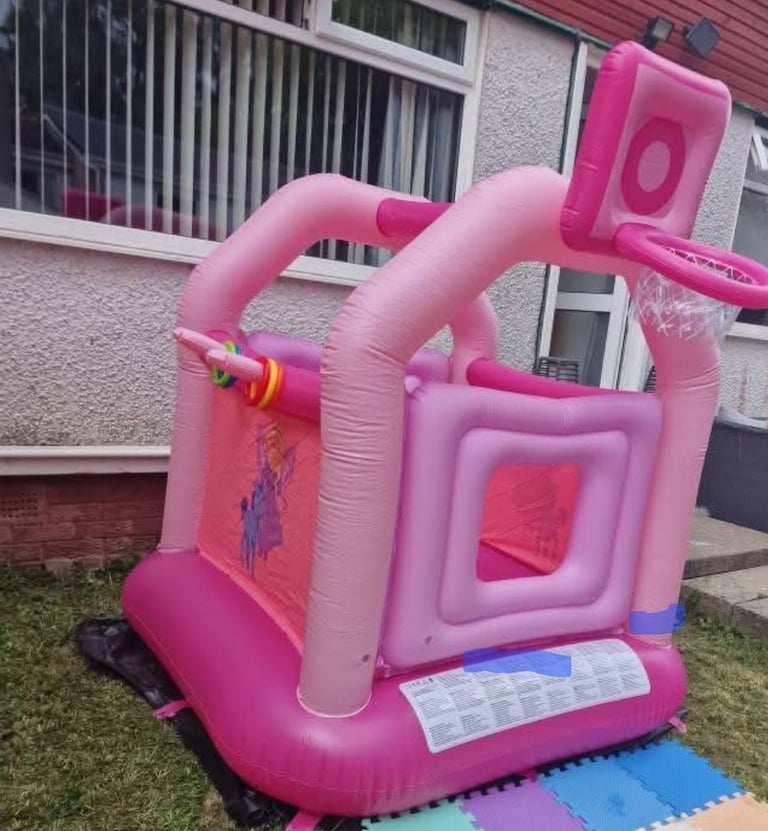 Fairy inflatable bouncy castle with box 