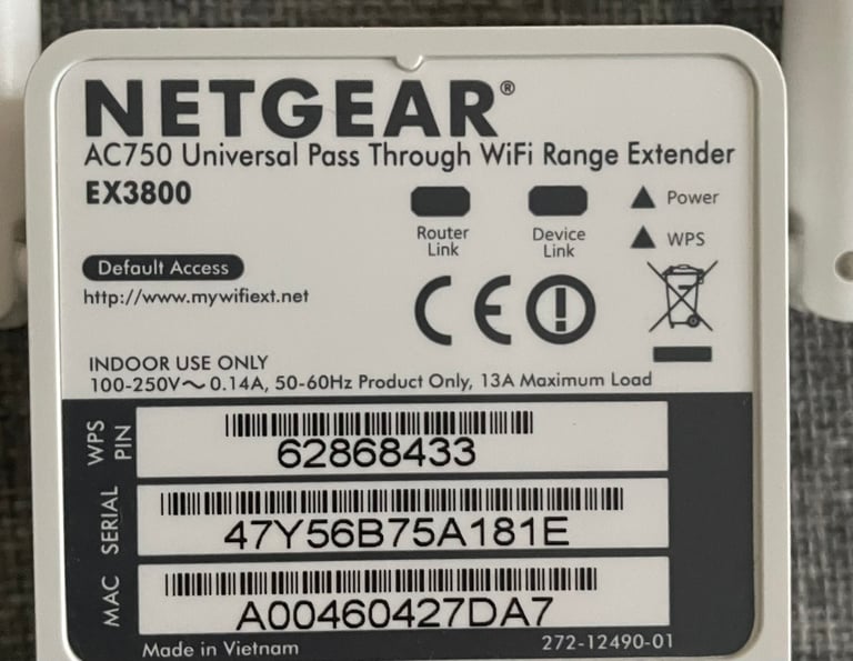 Netgear Wi-Fi extender