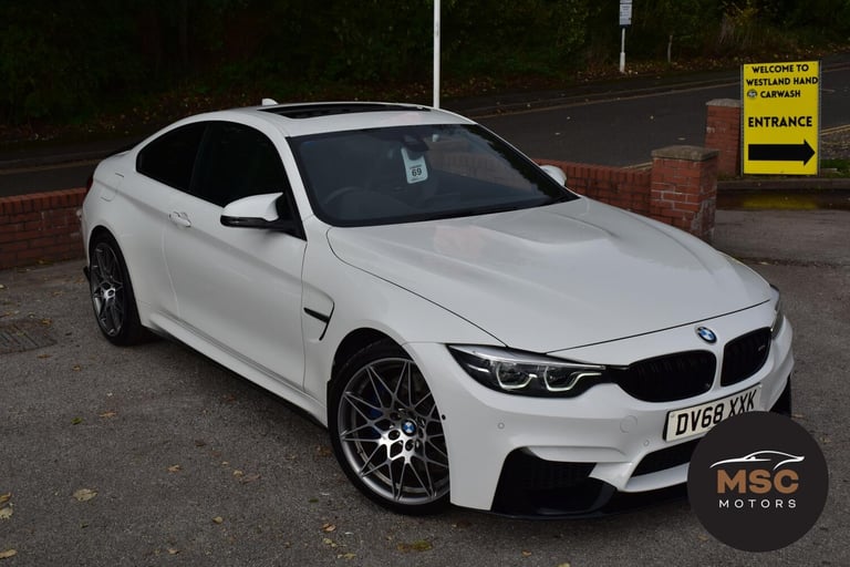 2018 BMW M4 3.0 BiTurbo Competition Coupe 2dr Petrol DCT Euro 6 (s/s) (450 ps) Coupe Petrol Autom...