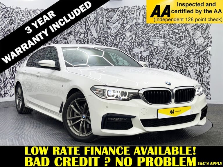 2019 BMW 5 Series 2.0 520d MHT M Sport Saloon 4dr Diesel Hybrid Auto Euro 6 (s/s) (190 ps) Saloon...