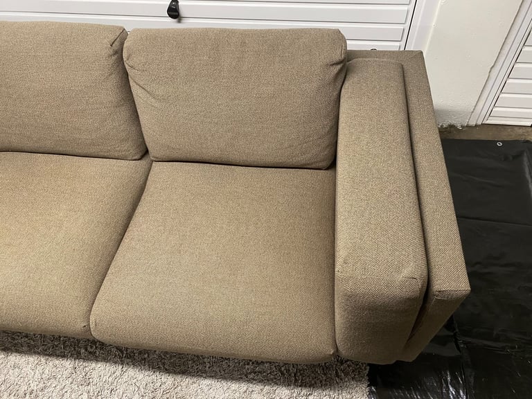 IKEA NOCKEBY SOFA – BROWN – GREAT CONDITION – DELIVERY AVAILABLE