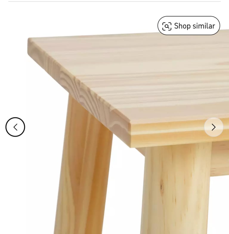 Habitat storage bench - opened but never used