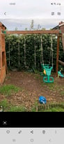 Swings see saw for climbing frame 
