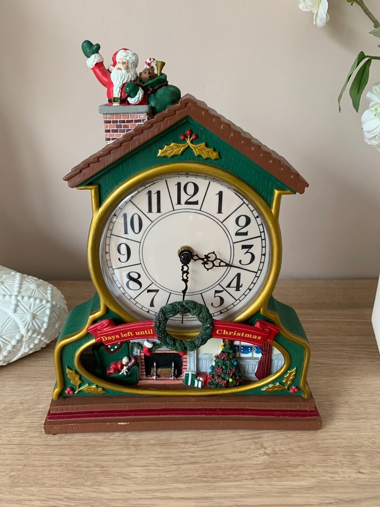 image for Decorative Christmas Clock 
