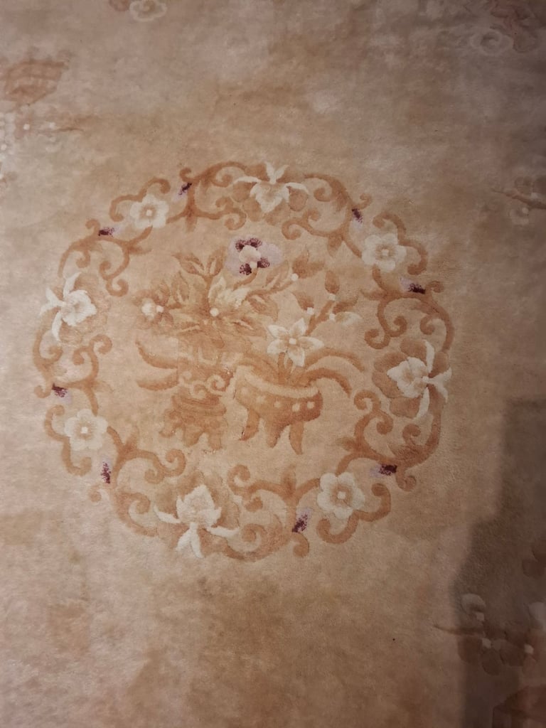 Chinese Rug Thick Wool  2.83m by 2m