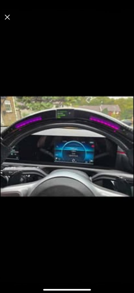 Amg carbon fibre steering wheel 