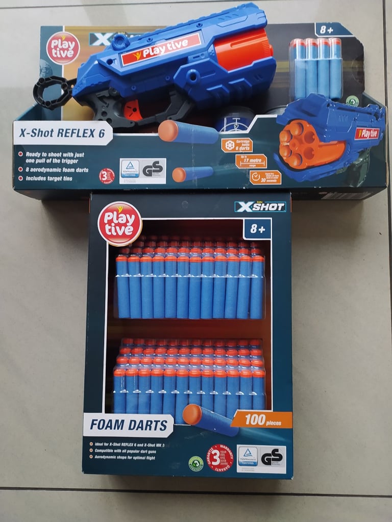 image for X-shot foam darts gun and foam darts set 